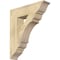 Ekena Millwork Olympic Traditional Rough Sawn Bracket, Douglas Fir, 6"W x 26"D x 30"H BKT06X26X30OLY01RDF - alternate 1